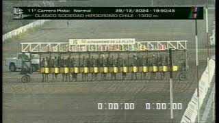 Carr.11 Premio: CLASICO SOCIEDAD HIPODROMO CHILE 29-12-2024