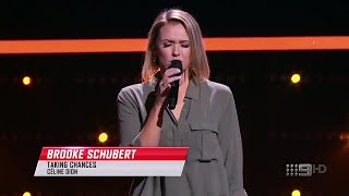 Brooke Schubert - Taking Chances | The Voice Australia 6 (2017) | Blind Auditions