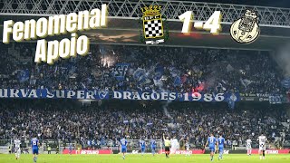 Fenomenal apoio dos Ultras F.C.Porto no Boavista 1-4 F.C.Porto  (Bruno Alves 82)