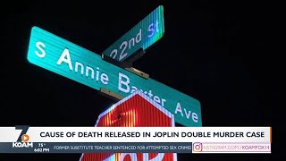 Cause of death released in Joplin double murder case
