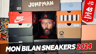 Mon bilan sneakers 2024 : 45 paires en 60min chrono !