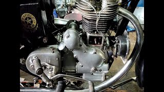 ROYAL ENFIELD OLD STD 350CC CRANK ALTERATION [10KG CRANK] PART4 [ASSEMBLY PART3] #bullet mechanic