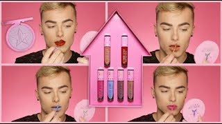 Jeffree Star Cosmetics Star Family Collection Swatches & Review