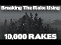 Breaking The Rake Using 10,000 RAKES [Roblox]