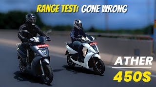 2023 Ather 450S Range Test - Review!