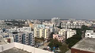 Hyderabad city top view from Lingampally