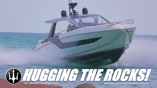 HUGGING THE ROCKS! FRIDAY BOAT AND YACHT ACTION AT HAULOVER INLET! PART ONE | YACHTSPOTTER