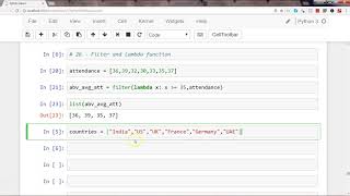 Python 3 Programming Tutorial | #4 Filtering data in python with lambda function