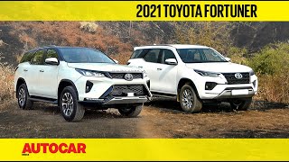 2021 Toyota Fortuner review - More power, more features for more money | First Drive | Autocar India