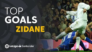 TOP 25 GOALS Zinedine Zidane LaLiga Santander