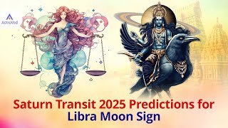 Saturn Transit 2025 Predictions for Libra Moon Sign | Saturn Transit Libra 2025 - 2027