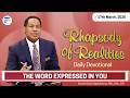 The Word Expressed in You | 17th March 2026 | Rhapsody of Realities Daily Devotional