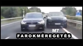 FAROKMÉREGETÉS az M7-esen - BMW Vs. Porsche