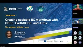 Webinar - Creating scalable EO workflows with CDSE, EarthCODE, and APEx