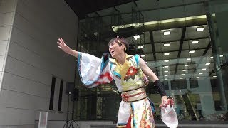 松山よさこい風舞人(かぶと) 「風舞人の舞2018 夢創(かぶとのまい2018 むそう)」旧居留  地会場 KOBE ALIVE 2018 ～神戸新舞～ VOL.11