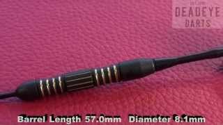 Elkadart Stealth 20 gram Black Brass Darts - ELK0060