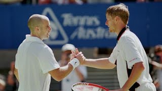 Andre Agassi vs Yevgeny Kafelnikov 2000 Australian Open Final Highlights