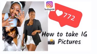 GROW YOUR FOLLOWERS FAST| How to take INSTAGRAM pics| BEGINNER FRIENDLY| FT. Dossier