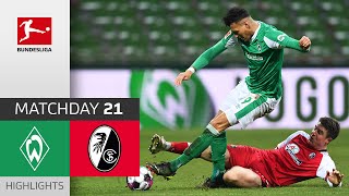 SV Werder Bremen - SC Freiburg | Highlights | Matchday 21 – Bundesliga 2020/21