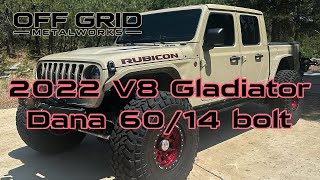 2022 V8 Jeep Gladiator On One Ton Axles