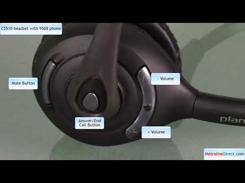 How to Use Plantronics CS510 with Avaya 9508 Deskphone How to Use Plantronics CS510 with Avaya 9508 Deskphone