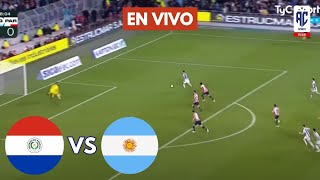 PARAGUAY vs ARGENTINA 🚨 EN VIVO - ELIMINATORIAS CONMEBOL / FECHA 11 🐐 MESSI TITULAR