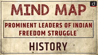 ഇന്ത്യൻ സ്വാതന്ത്ര്യ സമരത്തിലെ പ്രമുഖ നേതാക്കൾ- MINDMAP |ദൃഷ്ടി ഐഎഎസ്