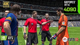 FIFA 13 PC GAMEPLAY (2024) - RTX 4090 | EL CLASICO 4K