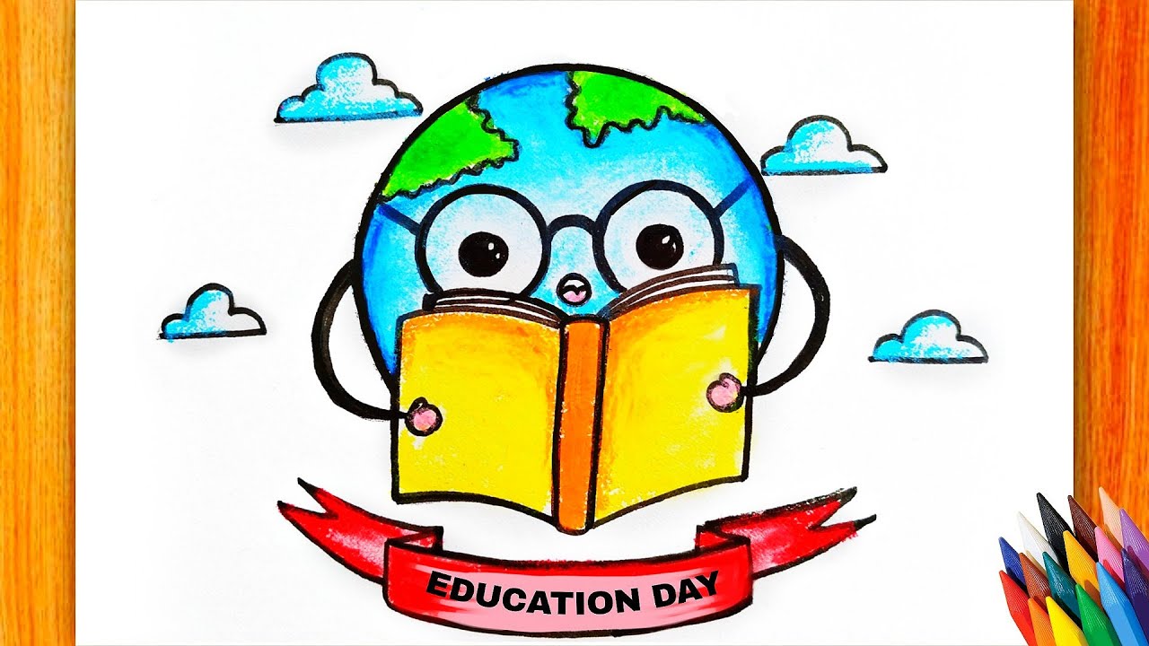 Importance Of Education Drawing