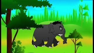 കാട്ടിലെ കൊമ്പൻ..!# Malayalam Cartoon For Children # Malayalam Animation Cartoon# Kids Videos