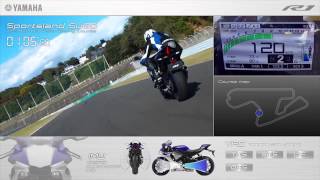 Yamaha YZF R1 at Sugo - Take a Ride on the New R1, 2015 official