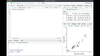 R Tutorial - Basic Scatter plot using ggplot