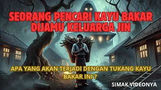 VIRAL‼️SEORANG TUKANG KAYU BAKAR TERSESAT DAN MASUK KERUMAH YANG DIHUNI KELUARGA JIN‼️MERINDING