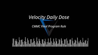 CMMC Final Program Rule