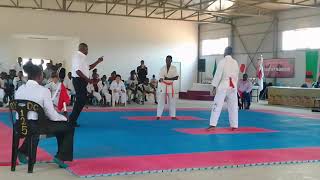 L GEEZY PA LUSAKA Zambia vs Malawi Kyokushin karate tournament