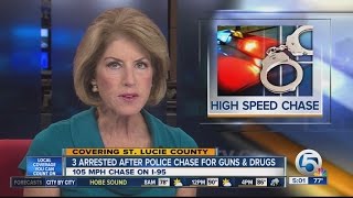 3 Arrested In 105 Mph Chase In St Lucie County