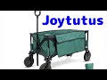 【ギア】キャンプ必需品！joytutusjp キャリーワゴン