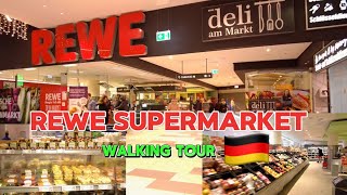 4K Walking Tour Berlin🇩🇪 | Exploring the Delights of Rewe Supermarket