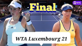 Ostapenko J. @ Tauson C. [WTA Luxembourg 21] | 19.9. | AO Tennis 2 - live