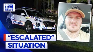 Man shot dead by police allegedly pulled a gun on officers | 9 News Australia