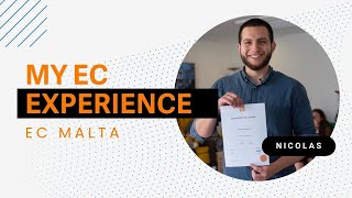 Learn English at EC Malta | My experience, Nicolas from Colombia