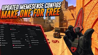 Updated MemeSense CS2 Configs - Make One For FREE Instead (2025)