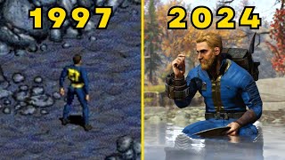 Evolution of Fallout Games 1997-2022