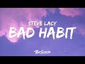 Steve Lacy - Bad Habit (Lyrics)