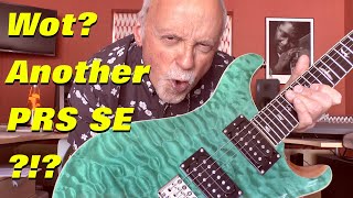 PRS SE Custom 24 Quilt Turquoise - Unboxing and Review