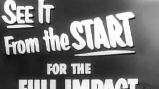 1953 SPLIT SECOND - Trailer - Stephen McNally, Jan Sterling