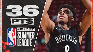 Cam Thomas EPIC 36 PTS 🔥 Full Highlights vs Spurs | 2021 NBA Summer League