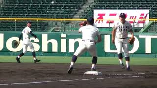 宇和島東(愛媛)守備練習【2019夏・甲子園練習】