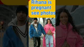 Cute Baby Bump Of Rihana.  #shorts #youtubeshorts #rihana #pregnancy