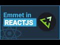 Faster Reactjs (JSX) using the Emmet extension in VS Code
